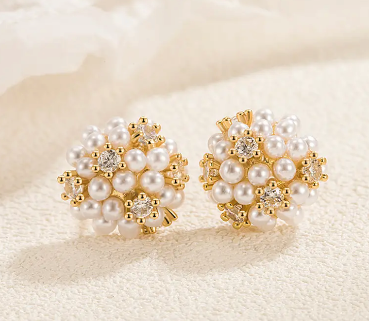 18k Gold Plated Earings